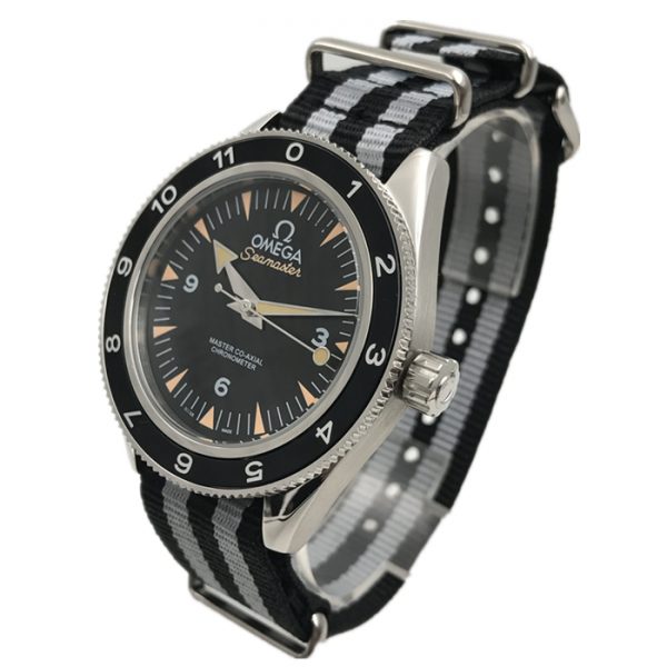 UK Popular Fake Omega Seamaster 300 Black Dial - Image 3