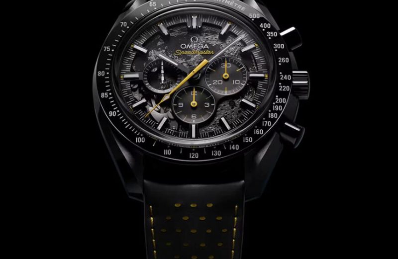 UK Swiss Replica OMEGA Brings Back the Speedmaster Dark Side of the Moon Apollo 8 With Elevated Details