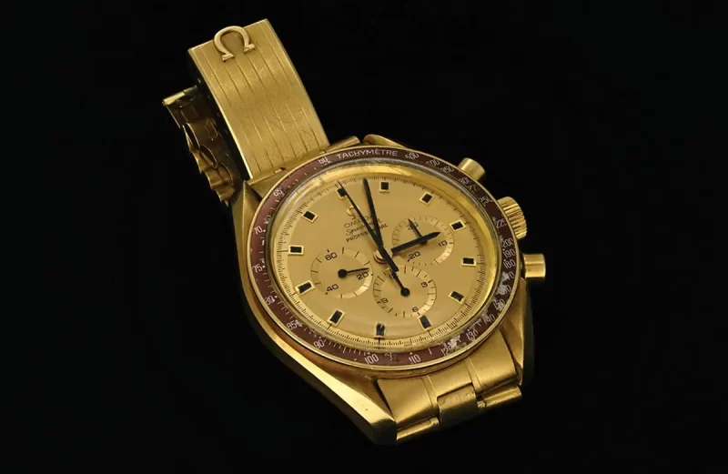Neil Armstrong’s 18K Gold UK Luxury Replica Omega Speedmaster Professional