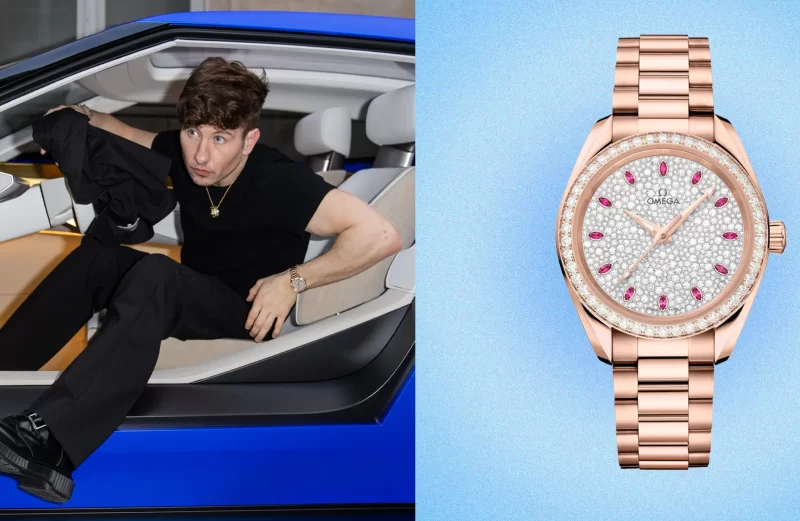 Barry Keoghan Appears Wearing Dazzling UK High Quality Replica Omega Watches