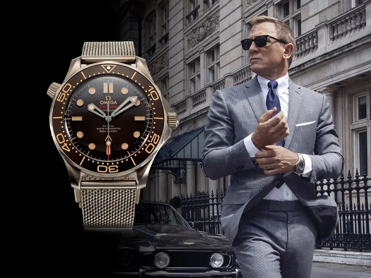 UK Replica Omega Seamaster Watches For Sale Worn By James Bond In No Time To Die Fetches High Price At Auction