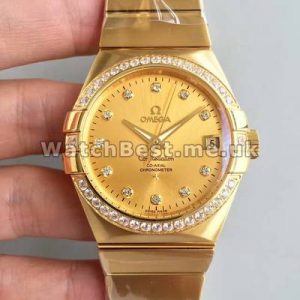 UK Swiss Replica Omega Constellation Champagne Dial