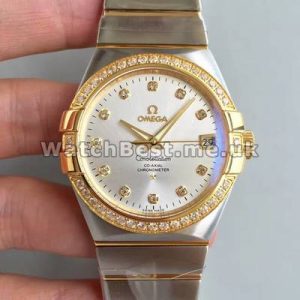UK Perfect Imitation Omega Constellation Diamonds Bezel