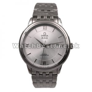 UK Men's Replica Omega De Ville Steel Case