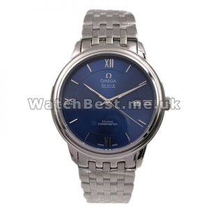 UK Top-Quality Replica Omega De Ville Blue Dial