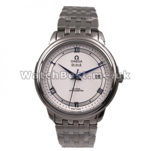 UK Cheap Knockoff Omega De Ville White Dial