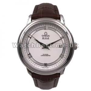 UK Cheap Imitation Omega De Ville White Dial