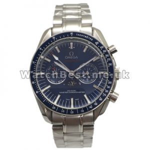UK Legendary Fake Omega Speedmaster Moonwatch Black Dial