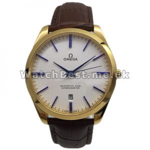 UK Fancy Replica Omega De Ville Hour Vision White Dial