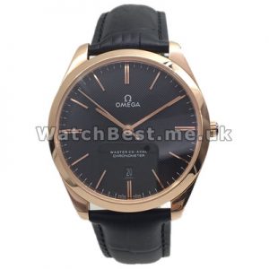 UK Delicate Replica Omega De Ville Black Dial