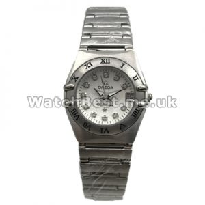 UK Exquisite Replica Omega Constellation Mini White Dial