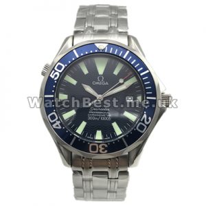 UK Attractive Knockoff Omega Seamaster Diver 300M Blue Bezel