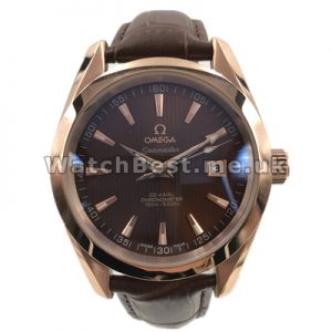 UK Appealing Omega Seamaster Aqua Terra Replica Coffee Dial