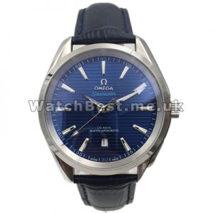 UK Cheap Knockoff Omega Seamaster Blue Dial
