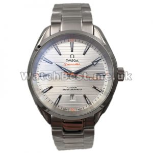 UK Luxury Fake Omega Seamaster White Dial